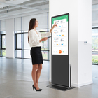 55 Inch Floor Standing Display Digital Signage Board Lcd Advertising Totem Kiosk Wifi
